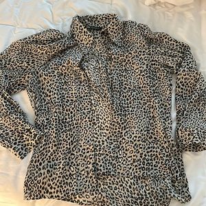 Zara long sleeve blouse